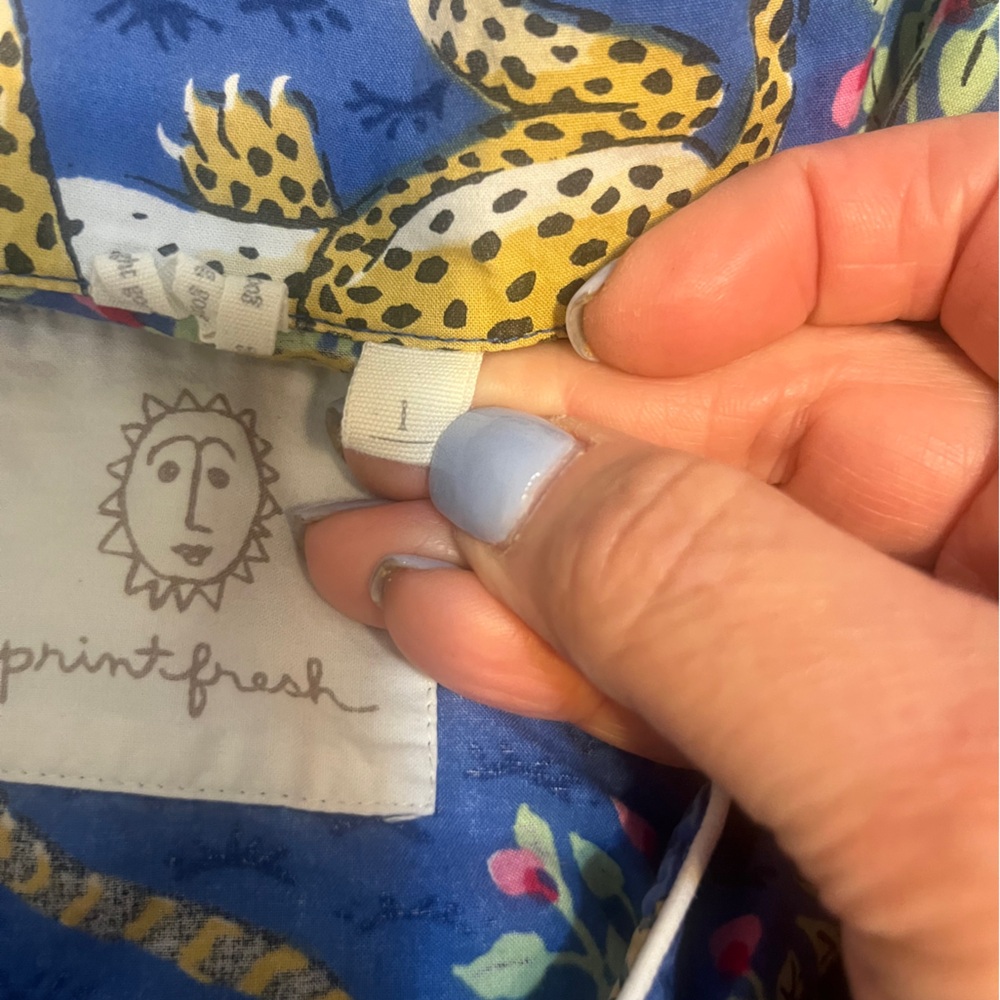 Print Fresh Bagheera
Leopard Pajama Top Sleep Shirt - Picture 5 of 5